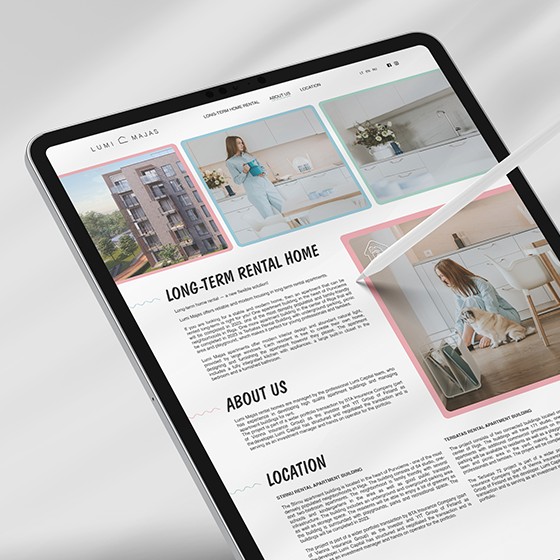 Website redesign for Lumi Capital